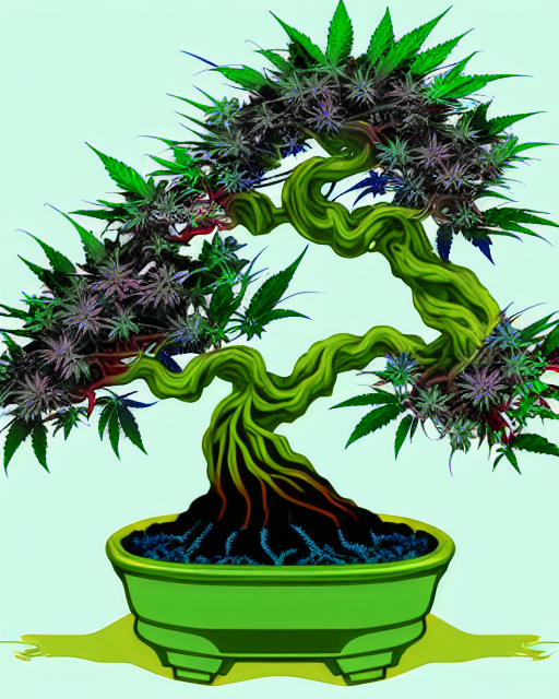 Acid Bonsai NFT on Algorand